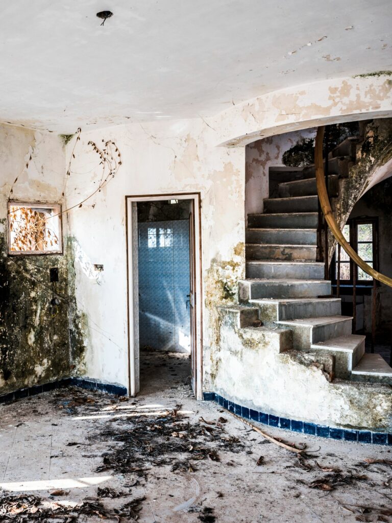 Image of a distressed property in need of repair